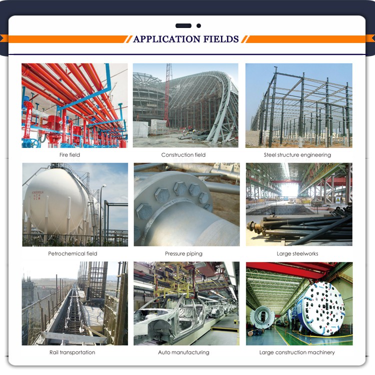 Application area of Hex Flange Bolts